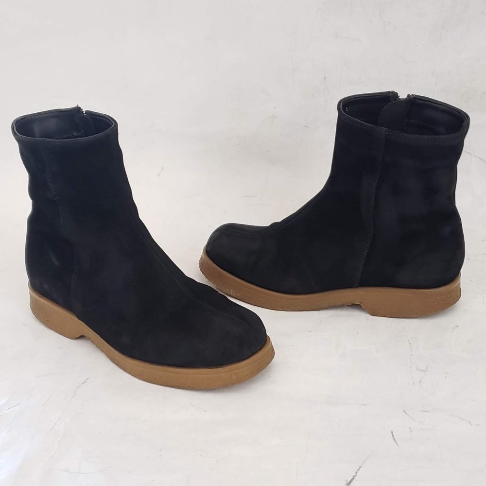 ❄🍁 Suede Zip up Winter Boots Size 7 🍁❄